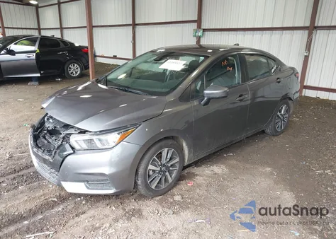 2021 Nissan Versa Sv Xtronic Cvt из США, поврежденный, VIN 3N1CN8EV1ML821783